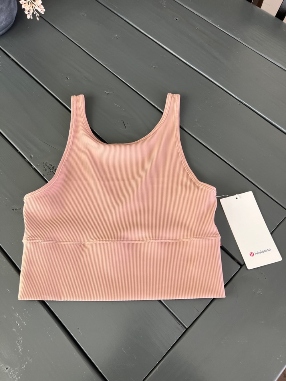 NWT Lululemon Power Pivot Ribbed Tank